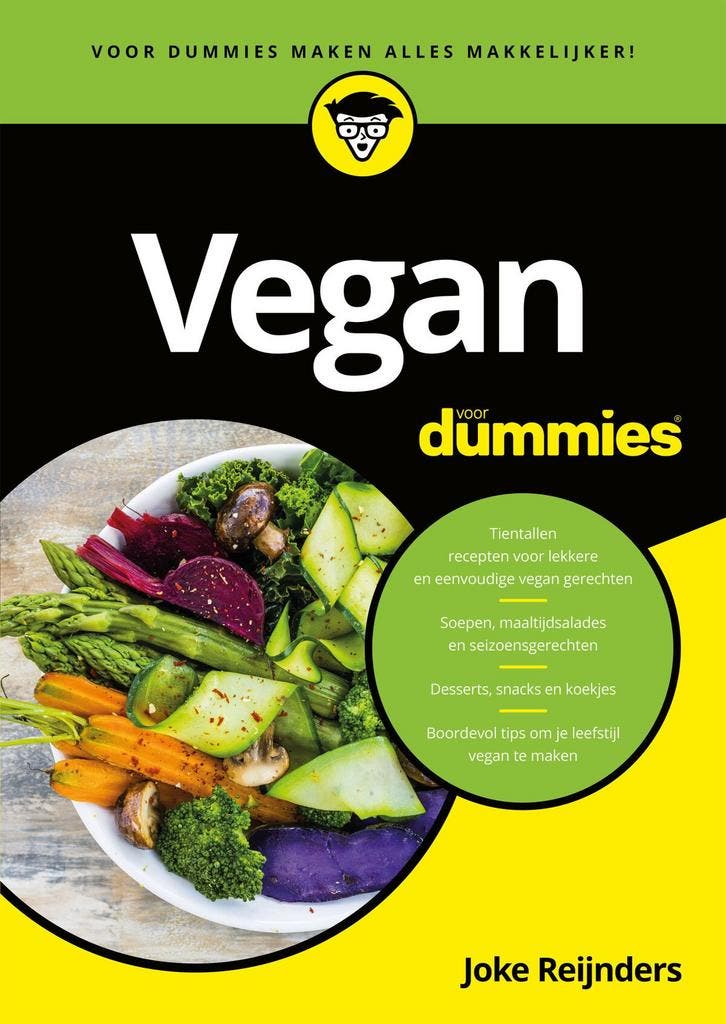 Vegan voor dummies (9789045355863, Joke Reijnders), Boeken, Kookboeken, Nieuw, Verzenden