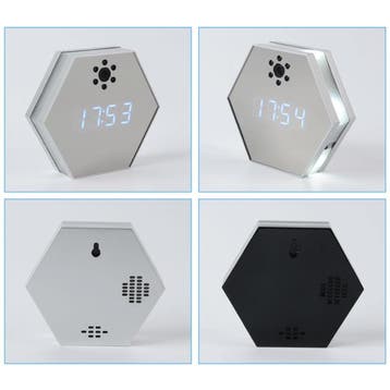 RGB Hexagon Klok met 1080p Camera en WiFi -, Verzenden