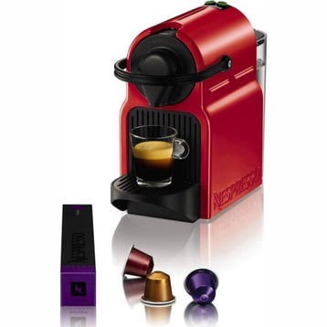 Krups Nespresso Inissia XN1005 - Koffiecupmachine - Rood -, Electroménager, Verzenden