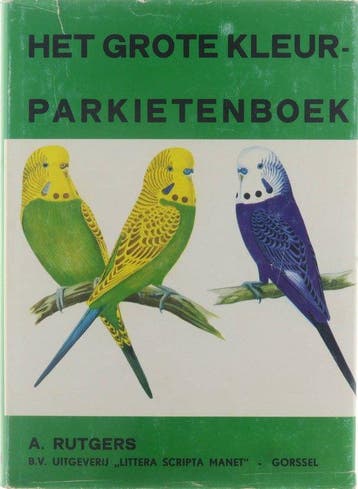Het grote kleurparkietenboek - Rutgers, Verzenden