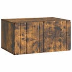 vidaXL Wandmontage TV-kast Gerookt eiken 59,5 x 41 x 30 cm, Verzenden, Nieuw