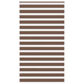 vidaXL Zebra rolgordijn 135x230 cm stofbreedte 130,9cm, Verzenden