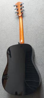 Lag - Tramontane T98D BBK Dreadnought - - Guitare acoustique