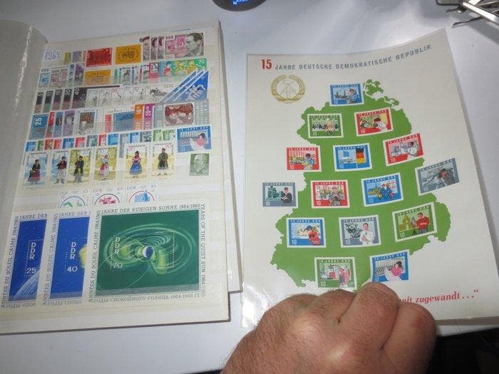 Duitse Democratische Republiek (DDR) 1964/1990 -, Postzegels en Munten, Postzegels | Europa | Duitsland