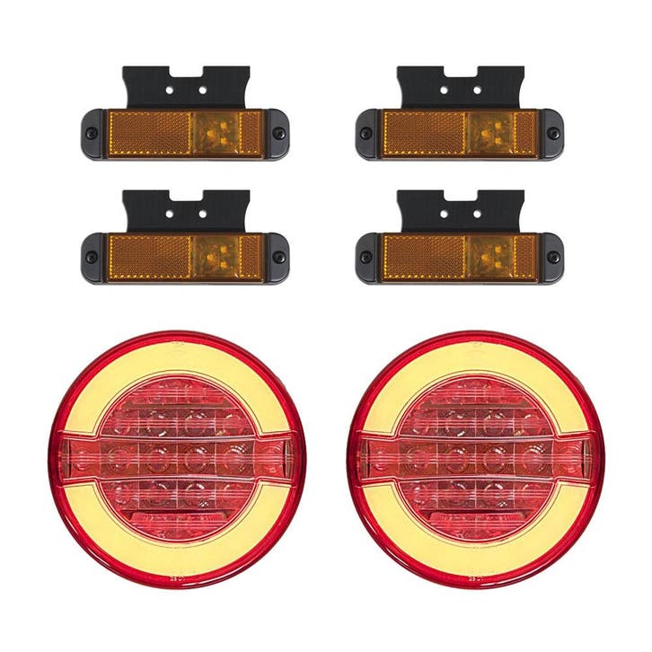 Verlichtingset Aanhanger 6-Delig, Autos : Pièces & Accessoires, Éclairage, Enlèvement ou Envoi