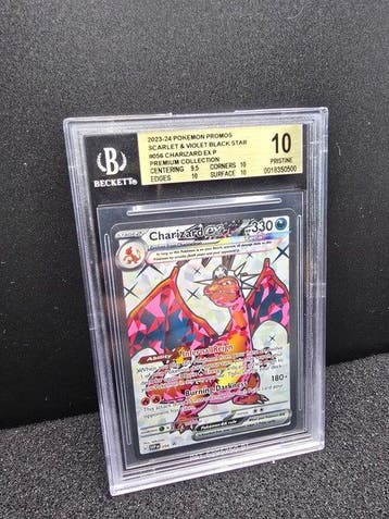 Pokémon - 1 Graded card - Charizard 056 Promo card, Full, Nieuw