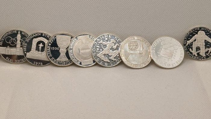 Oostenrijk. Collection of silver coins, Postzegels en Munten, Munten | Europa | Niet-Euromunten
