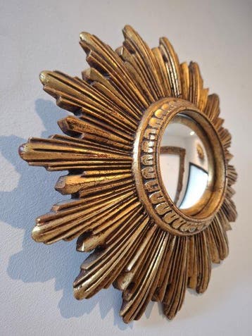 Maison namuroise - Miroir mural - Résine - Miroir soleil