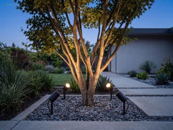 (20x) Prikspot tuinlamp GU10 fitting zand   zwart..., Nieuw