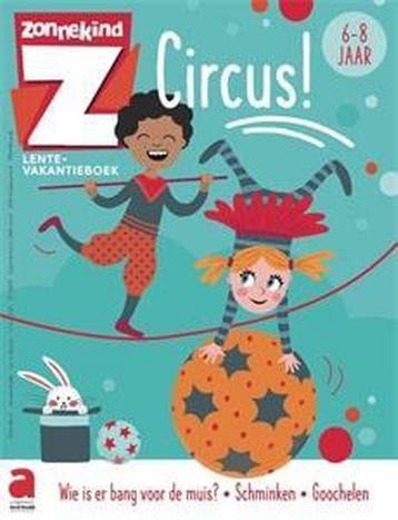 Lenteboek Zonnekind 2021: Circus! 9782808128766, Verzenden