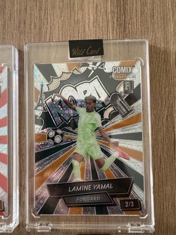 Wild Card Lamine Yamal Numbered parallel - 4 Card - Near, Nieuw