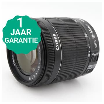 Canon EF-S 18-55mm f/3.5-5.6 IS STM | Tweedehands, Verzenden, Zo goed als nieuw