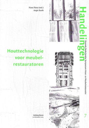 Houttechnologie voor Meubelrestauratoren / Handelingen / 7, Verzenden, Zo goed als nieuw