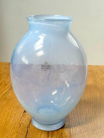Holmegaard - Michael Bang - Vaas - Opaline glas - Holmegaard