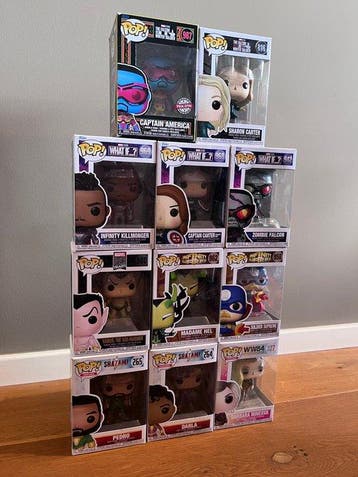 Funko - Funko Pop - MARVEL STUDIOS (8x) /// DC (3x) -