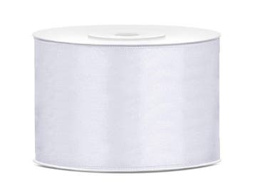 Satijn Lint Wit 50mm 25m, Verzenden, Nieuw
