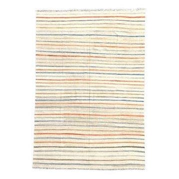 Kelim - 294 cm - 198 cm - Oezbeekse Strepen Kilim, Nieuw