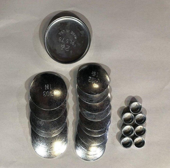 STEEL Expansion Freeze Core Plugs Kit for 1949-1967 Cadillac, Auto-onderdelen, Motor en Toebehoren, Nieuw, Ophalen of Verzenden