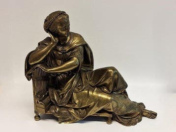 Albert-Ernest Carrier-Belleuse (1824-1887) - sculptuur,
