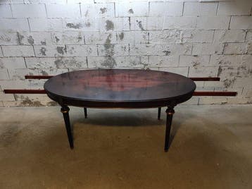 Uitschuifbare tafel - Mahonie - Louis XVI-tafelstijl