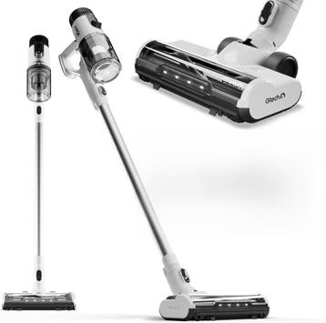 Gtech AirFOX Platinum AF01 Stofzuiger Zilver/Wit – Draadloos, Elektronische apparatuur, Ophalen of Verzenden, Nieuw