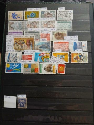 Pays-Bas et outre-mer - collection pays bas Monaco andore