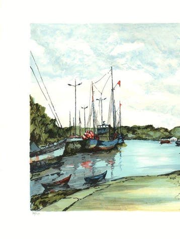 Jean-Pierre Laurent (1920) - Les bateaux