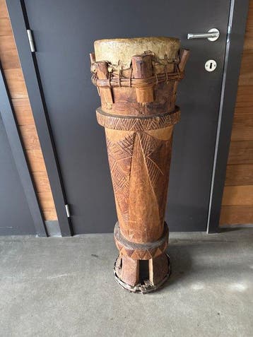 Tam Tam - Sculpture - Fang - Gabon
