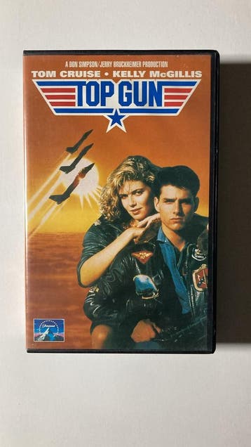 TOP GUN (IN SEAL) (VHS), Cd's en Dvd's, Gebruikt
