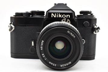 Nikon FE black + Ai Nikkor 2.8/35mm | Appareil photo reflex, TV, Hi-fi & Vidéo