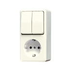 Jung Ap600 Interrupteur Prise Combiné En Saillie - 675A, Verzenden