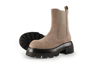 Jeffrey Campbell Enkellaarzen in maat 40 Beige, Verzenden, Beige, Lage of Enkellaarzen, Zo goed als nieuw