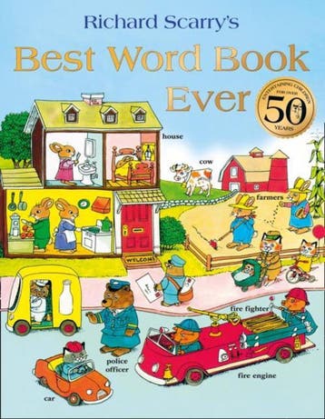 Best Word Book Ever 9780007507092 Richard Scarry, Verzenden, Gelezen, Richard Scarry