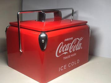 Glacière - Acier - Coca Cola - réfrigérateur