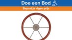 Bieden: Vetus KW55 Steering wheel with mahogany hoop 550mm, Ophalen of Verzenden, Nieuw