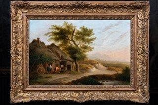 P.J. Huysmans (active Brussels 1786 - 1800) - Herberg bij