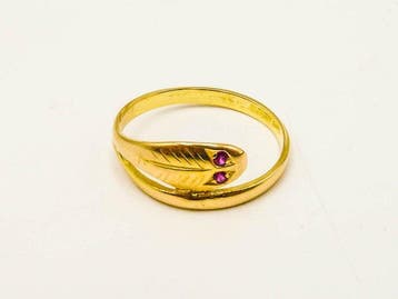 Ring - 18 karaat Geel goud, Nieuw