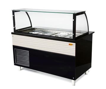 Saladette werkbank | met luchtcirculatie | 5x GN 1/1 - 1x, Verzenden, Nieuw in verpakking