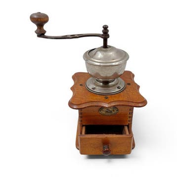Peugeot - Koffiemolen - Hout, Metaal - Handkoffiemolen, Antiek en Kunst