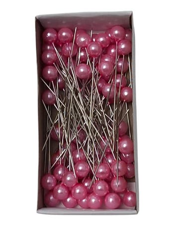 Parelspelden Push pin Soft Pink 8 mm Set 72, Nieuw