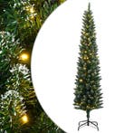 vidaXL Kunstkerstboom smal met 300 LEDs 180 cm, Verzenden, Nieuw