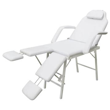 vidaXL Behandelingsstoel voor gezicht 185x78x76 cm kunstleer, Sports & Fitness, Verzenden