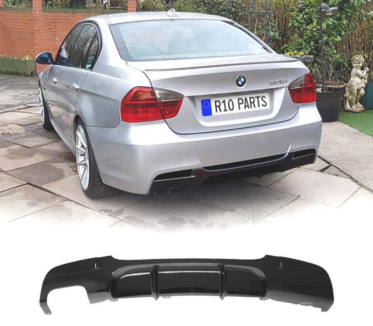 DIFFUSEUR BMW E90 LOOK M PERFORMANCE NOIR BRILLANT OO---, Auto-onderdelen, Carrosserie, Verzenden