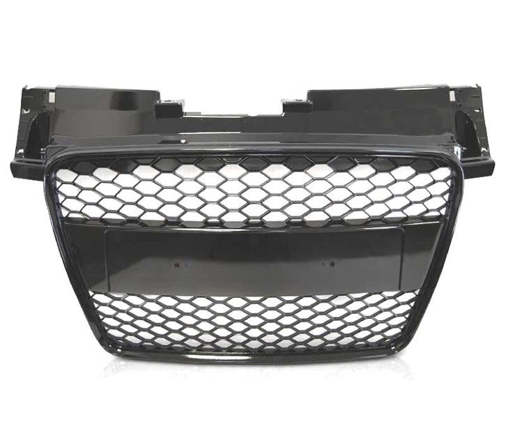 CALANDRE AUDI TT 8J 06-14 LOOK RS NOIR BRILLANT, Auto-onderdelen, Carrosserie, Verzenden