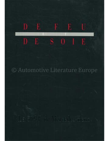 1990 MERCEDES BENZ 500E BROCHURE FRANS