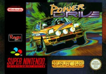 Power Drive (Losse Cassette) (SNES Games), Ophalen of Verzenden, Zo goed als nieuw