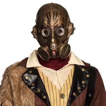 Halloween Gasmasker Latex, Verzenden, Nieuw