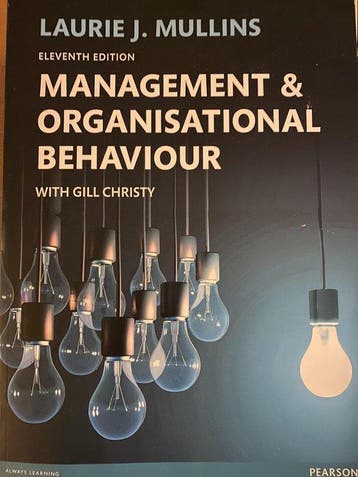Management and Organisational Behaviour 11th edn, Verzenden, J. Mullins Laurie