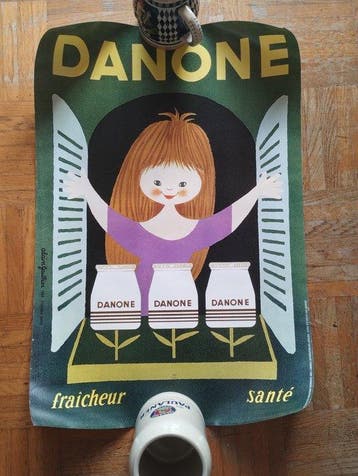 Oleg Zinger - Danone – 3 manifesti pubblicitari francesi –