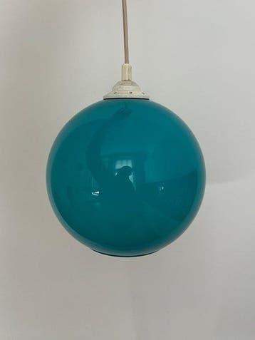Plafondlamp (2) - Opaline glas, Antiek en Kunst